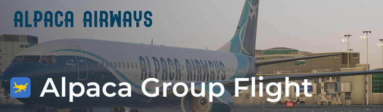 Alpaca Airways Group Flight
