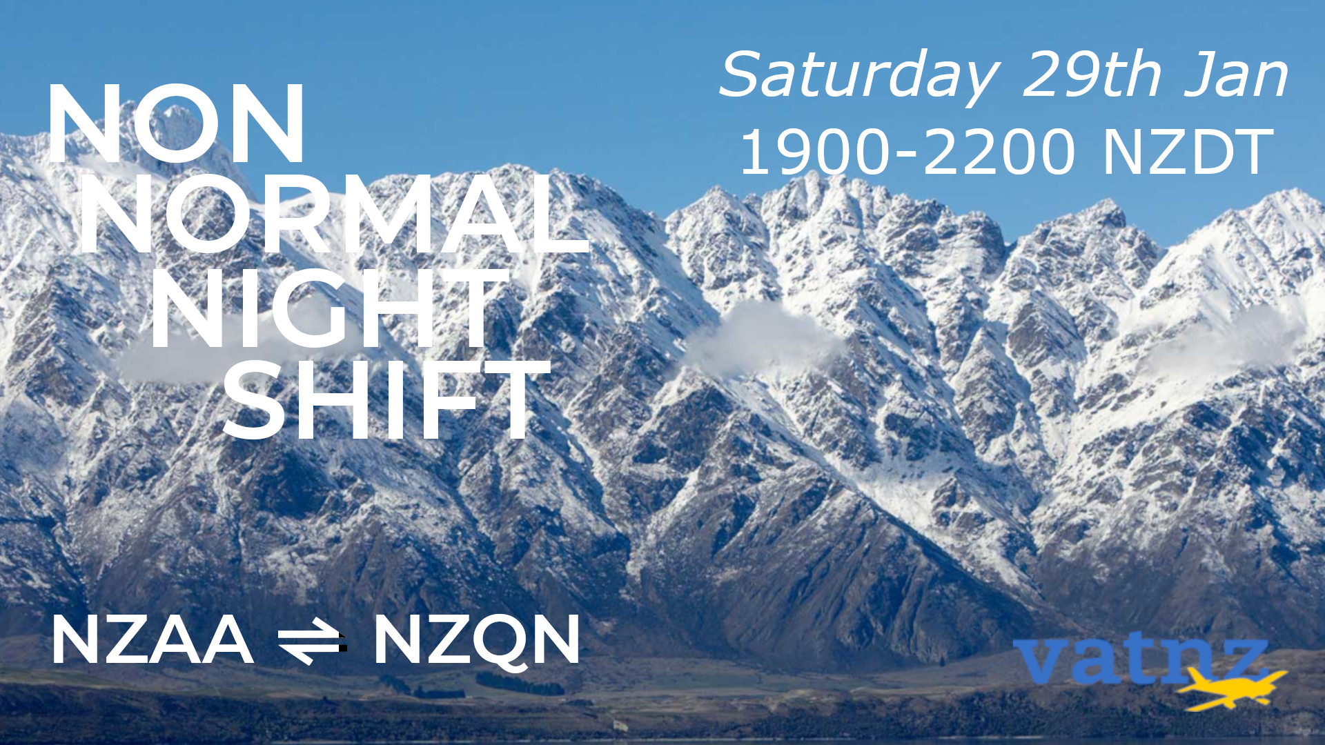 Non-Normal Night Shift - Queenstown Mountains