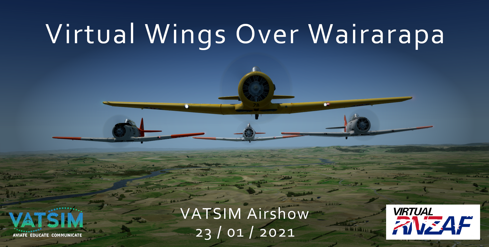 Virtual Wings Over Wairarapa