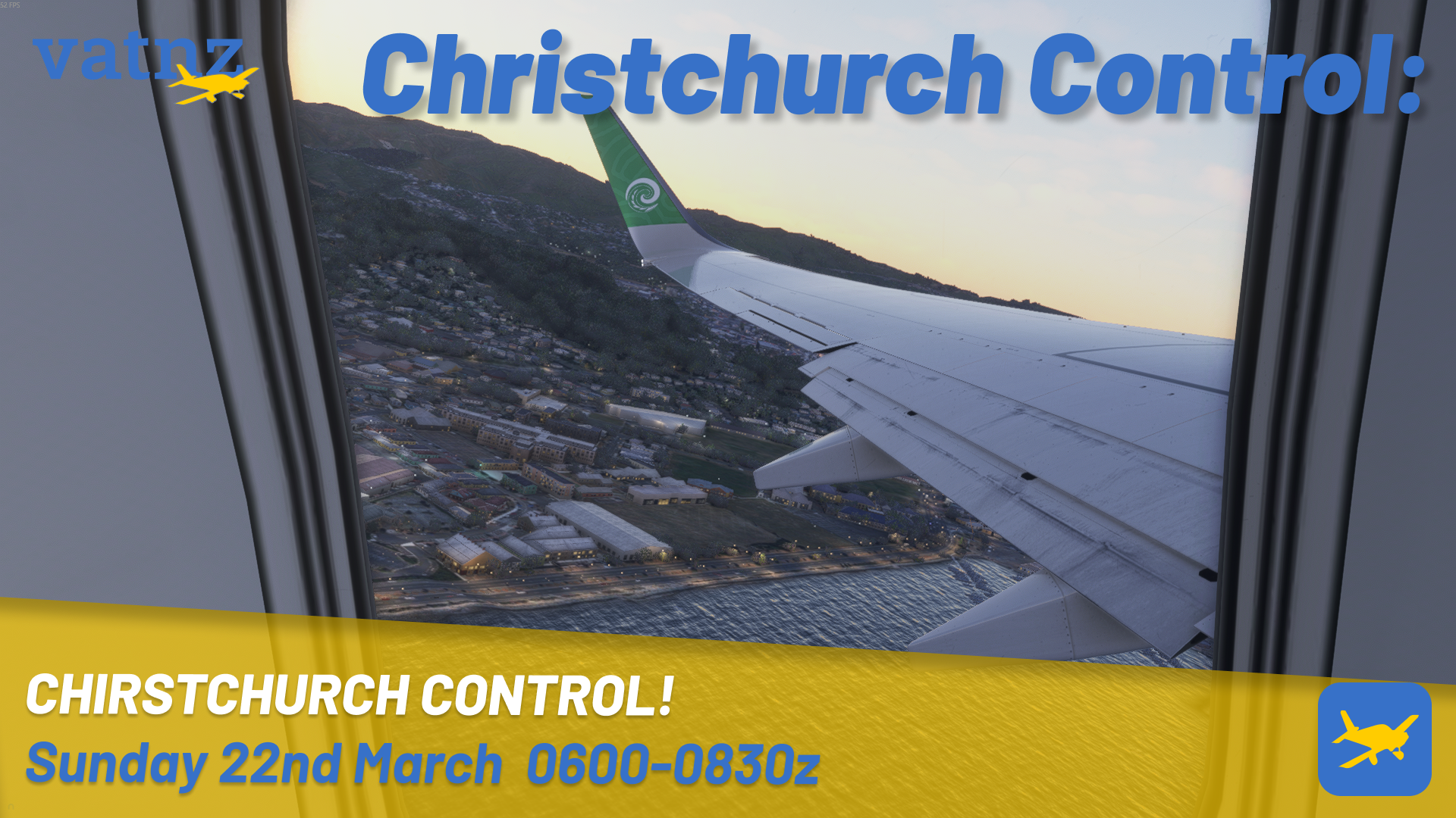 Christchurch Control: 22nd March
