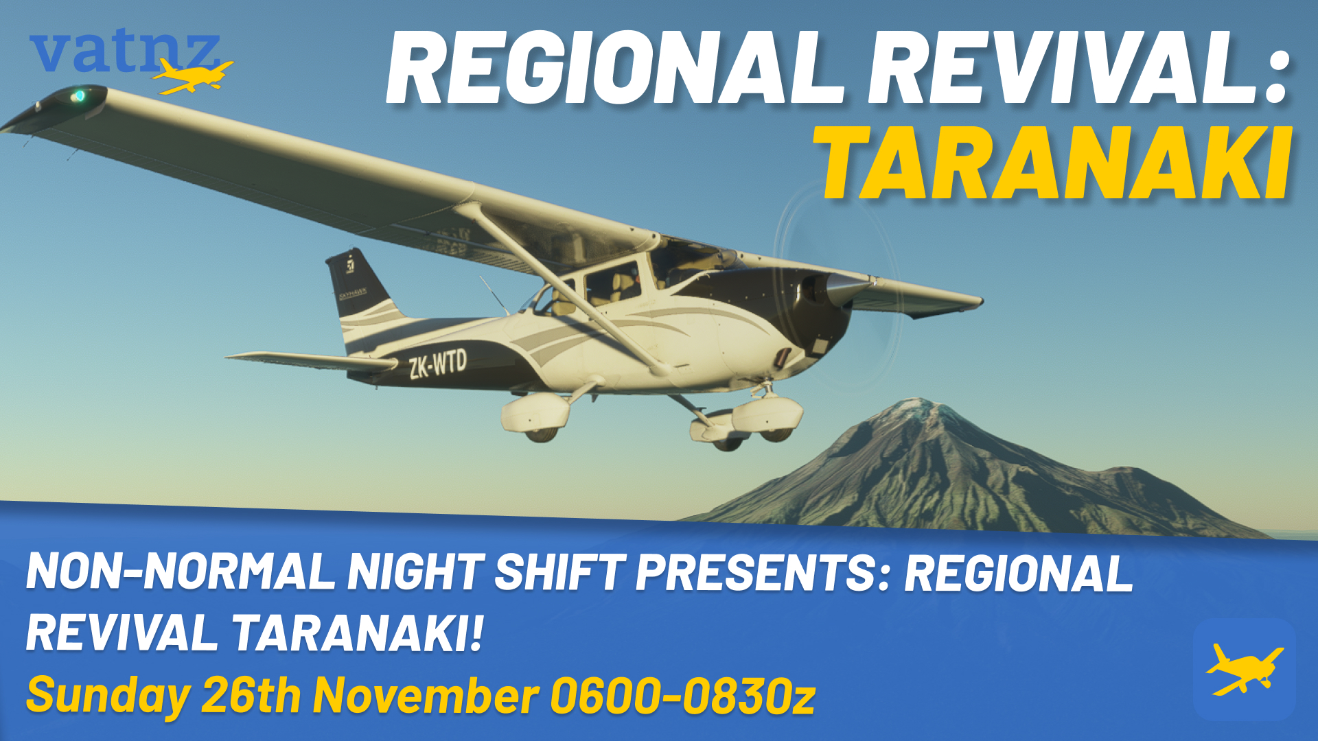 Non-Normal Night Shift Presents: Regional Revival! Taranaki