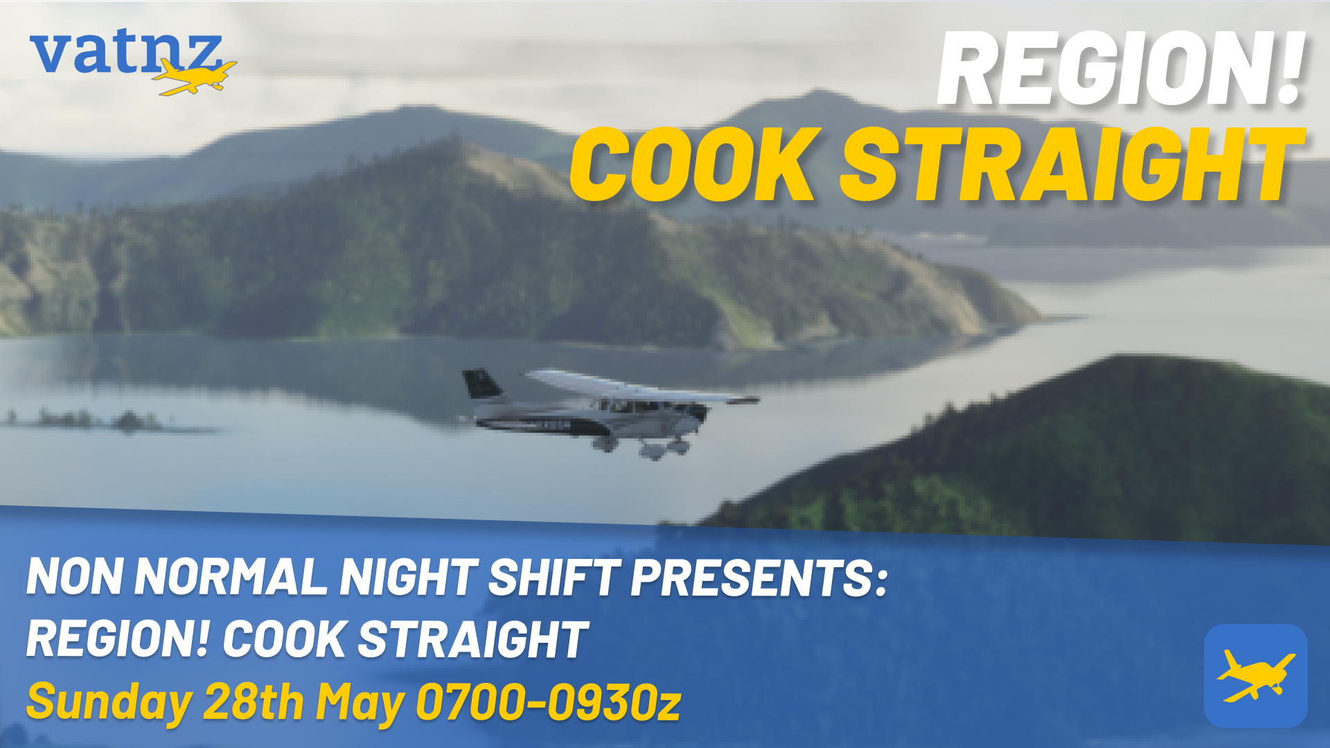 Non Night Shift Presents: Region! Cook Straight