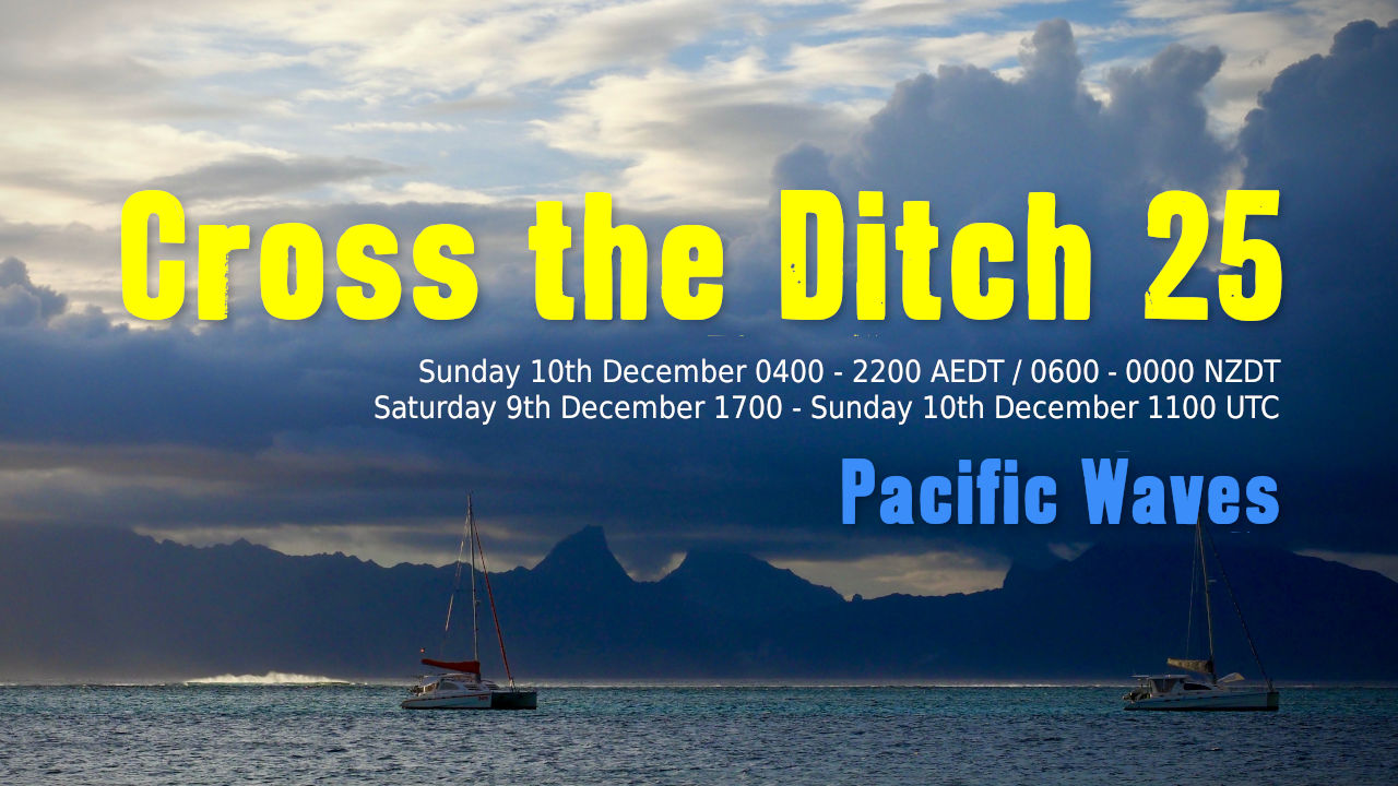 Cross The Ditch 25: Pacific Waves